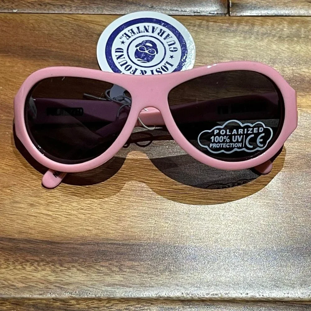 Babiators Pink Rad Rainbow Age 0-3 Polarized Sunglasses for Toddler and …
